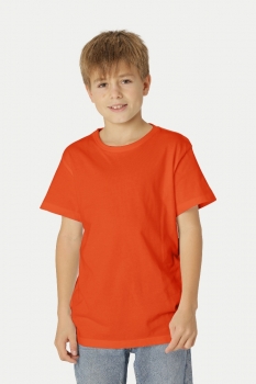 Kinder T-Shirt Fairtrade Bio Baumwolle - Neutral - Orange